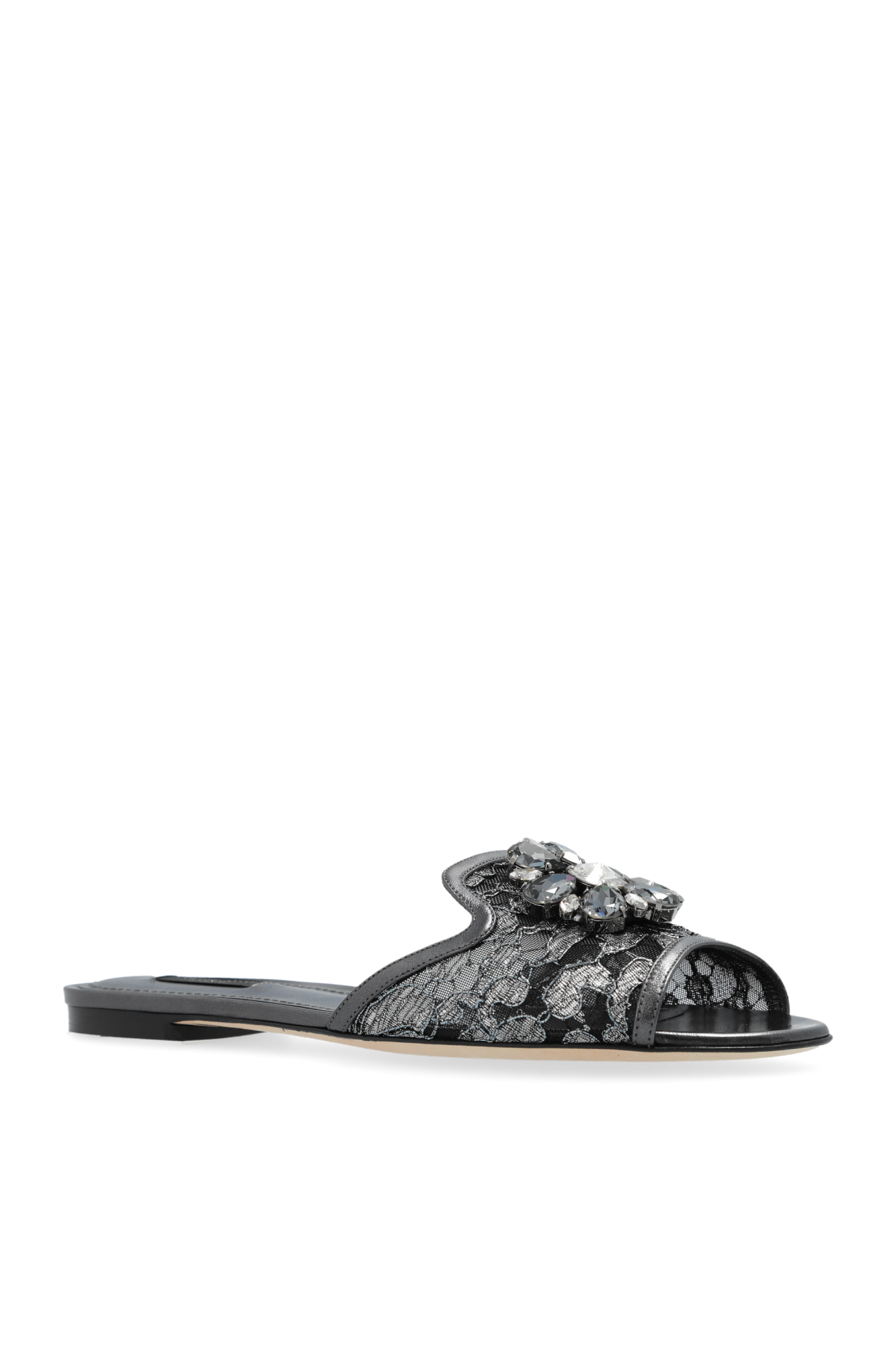 Dolce & Gabbana BLACK PLATFORM SANDALS 'BIANCA' 厚底サンダル Dolce & Gabbana Platform Sandals 'Bianca' | Women's Shoes